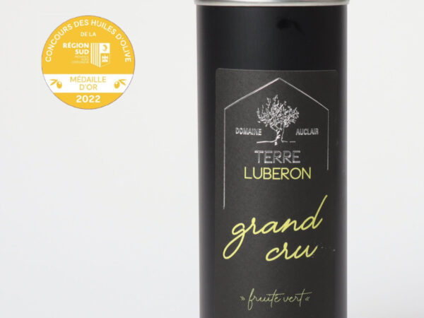 huile olive grand cru 50 cl terre luberon medaille or 2022 et 2024
