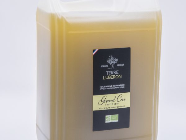 Bidon d'huile d'olive extra vierge bio